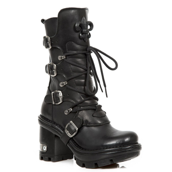 buty NEW ROCK ITALI NEGRO, RAW NEGRO, NEOTYRE NEGRO [M-NEOTYRE05-S1]