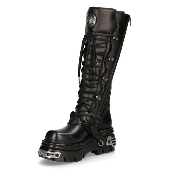 buty NEW ROCK ITALI Y NOMADA NEGRO, REACTOR NEGRO E14 TOBERAS ORIF Y C [M-272-S1]