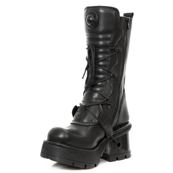 buty NEW ROCK - M.373Q-S4 CRUST NEGRO, PLANING NEGRO NEW M8NEGRO-WILD