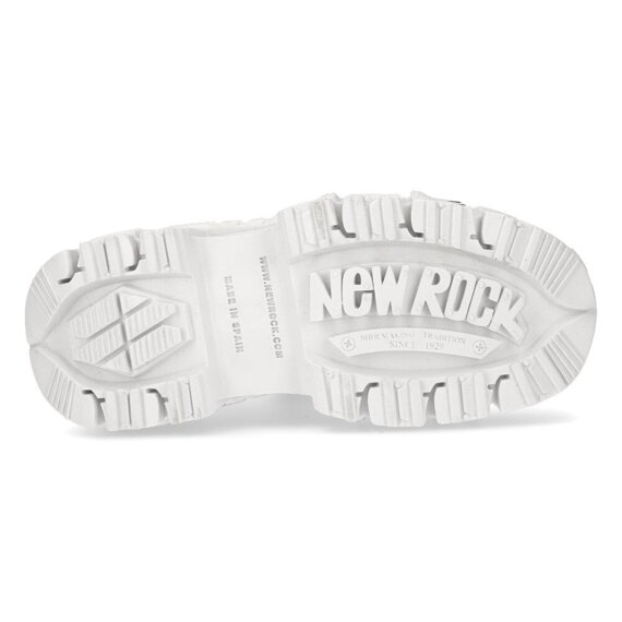 buty NEW ROCK NAPA BLANCA, IMPERFECT TANK BLANCO TORNILLOS [M-TANK106-C1]