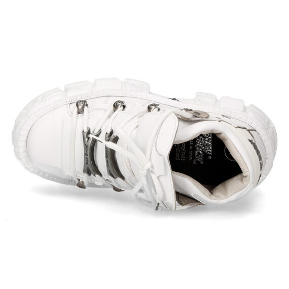 buty NEW ROCK NAPA BLANCA, TANK CASCO BLANTO PIN LATERAL [M-WALL106N-S1]