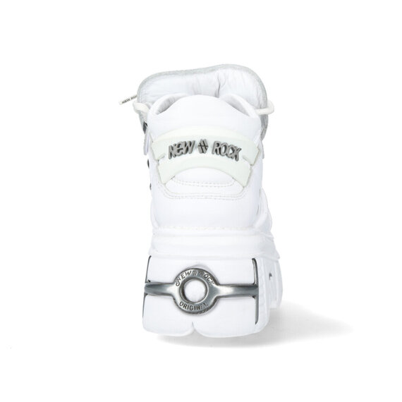 buty NEW ROCK NAPA BLANCA, TOWER BLANCO E14 ACERO + lateral + puntera + trasera [M-106-C150]