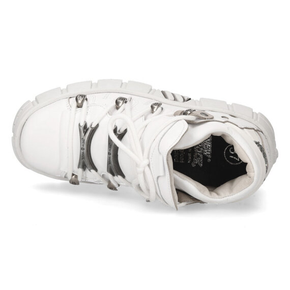 buty NEW ROCK NAPA BLANCA, TOWER CASCO BLANCO LATERAL [M-WALL106N-S3]