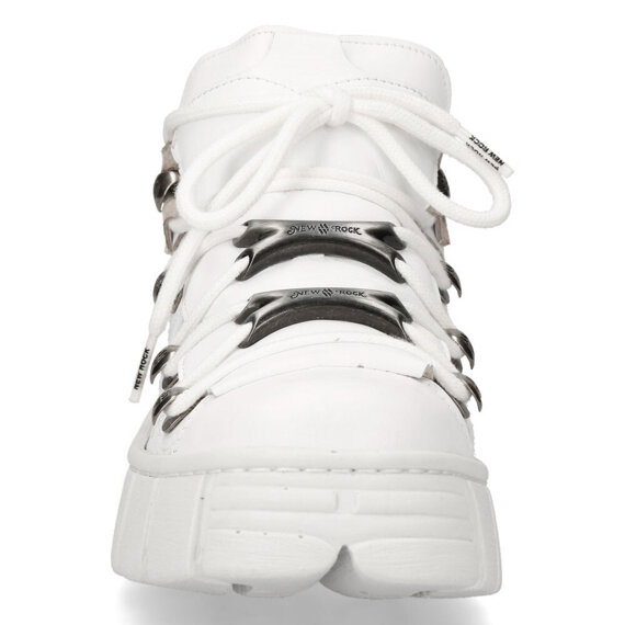 buty NEW ROCK NAPA BLANCA, TOWER CASCO BLANCO LATERAL [M-WALL106N-S3]