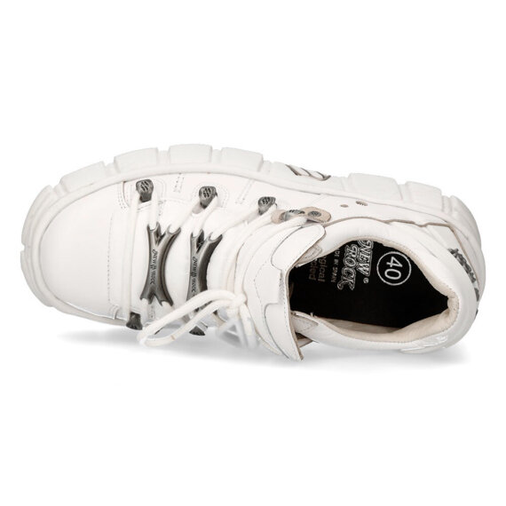 buty NEW ROCK NAPA BLANCA, TOWER CASCO BLANCO LATERAL [M-WALL120N-S1]