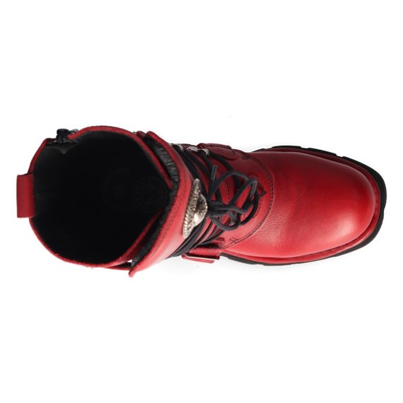 buty NEW ROCK NATURE ROJO, PLANING NEGRO SIN (FORRO ARAÑA) [1473-S12]