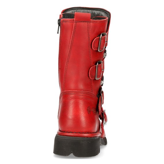 buty NEW ROCK NATURE ROJO, PLANING NEGRO SIN (FORRO ARAÑA) [1473-S12]