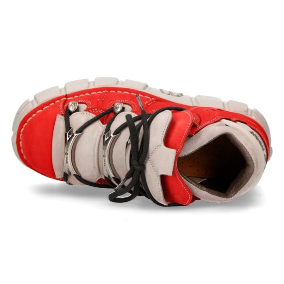 buty NEW ROCK NOBUCK ROJO, ALASKA PERLA, TOWER PERLA LATERAL [M-106-C72]