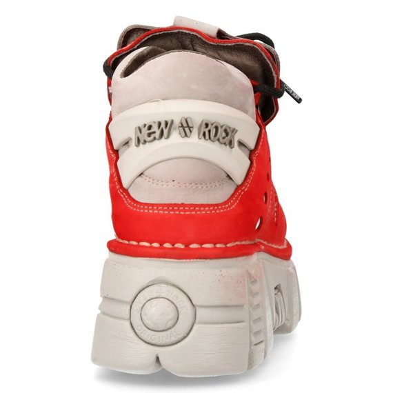 buty NEW ROCK NOBUCK ROJO, ALASKA PERLA, TOWER PERLA LATERAL [M-106-C72]