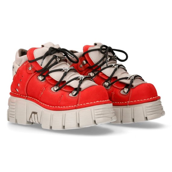 buty NEW ROCK NOBUCK ROJO, ALASKA PERLA, TOWER PERLA LATERAL [M-106-C72]