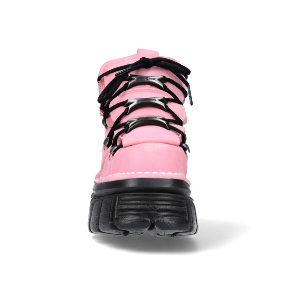 buty NEW ROCK  NOBUCK ROSA TOWER NEGRO E14 LATERAL [M-106-C128]