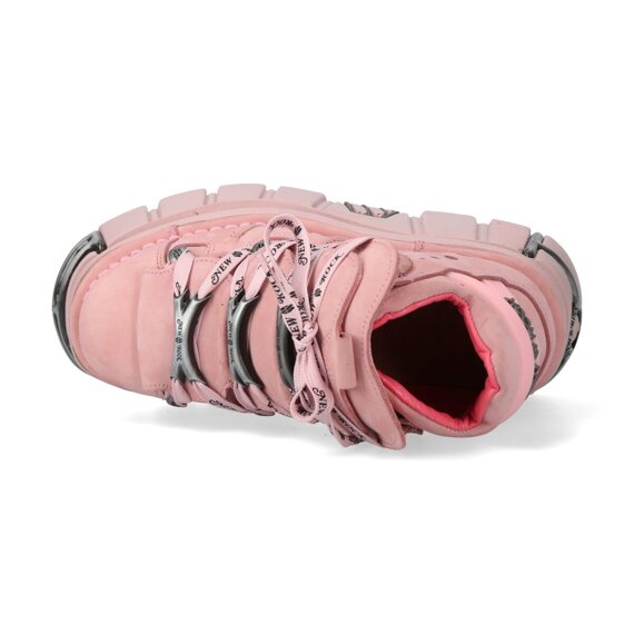 buty NEW ROCK NOBUK ROSA, TOWER ROSA C73 E14 ACERO [M-106-C158]