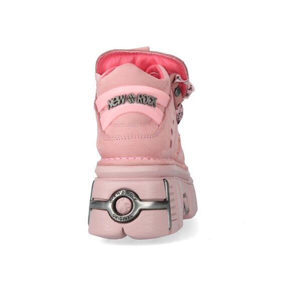 buty NEW ROCK NOBUK ROSA, TOWER ROSA C73 E14 ACERO [M-106-C158]