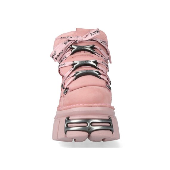 buty NEW ROCK NOBUK ROSA, TOWER ROSA C73 E14 ACERO [M-106-C158]