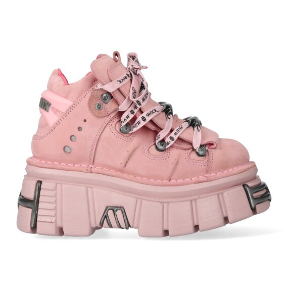 buty NEW ROCK NOBUK ROSA, TOWER ROSA C73 E14 ACERO [M-106-C158]