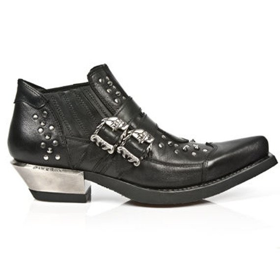 buty NEW ROCK NOMADA NEGRO ITALI NEGRO WEST NEGRO ACERO TACON AC [7956-S1]