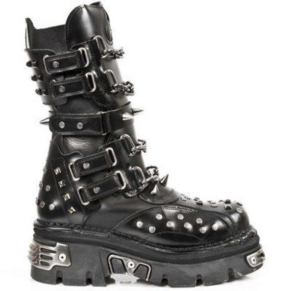 buty NEW ROCK PULIK E ITALI NEGRO, REACTOR NEGRO E-14 TOBERAS 799