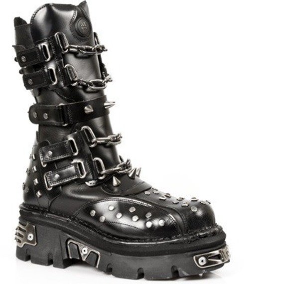 buty NEW ROCK PULIK E ITALI NEGRO, REACTOR NEGRO E-14 TOBERAS 799