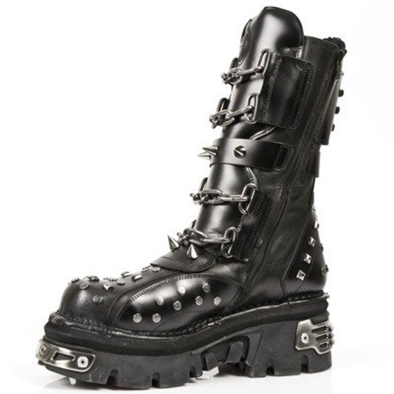 buty NEW ROCK PULIK E ITALI NEGRO, REACTOR NEGRO E-14 TOBERAS 799