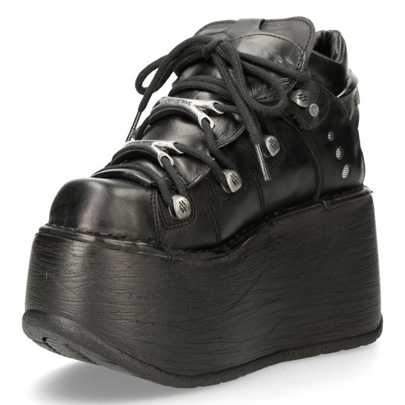 buty damskie NEW ROCK ITALI NEGRO, ITALI NEGRO, ITALI NEGRO, MARTE NEGRO [M-106N-S77], USZKODZONE