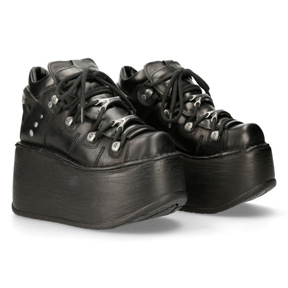 buty damskie NEW ROCK ITALI NEGRO, ITALI NEGRO, ITALI NEGRO, MARTE NEGRO [M-106N-S77], USZKODZONE