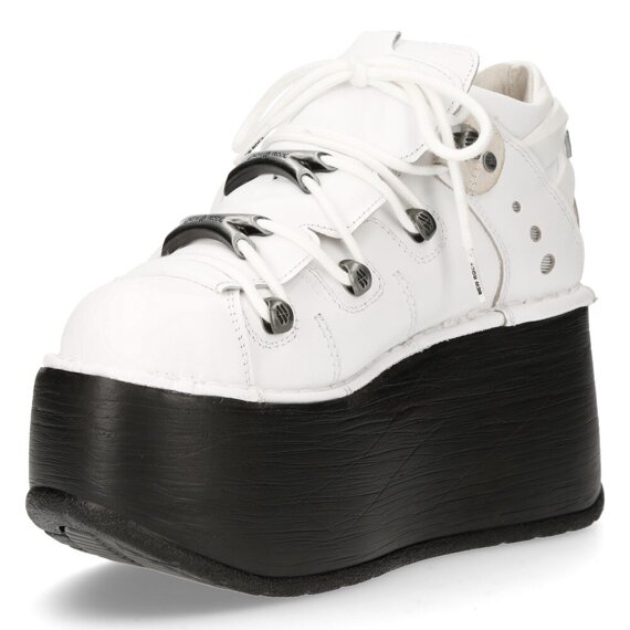 buty damskie NEW ROCK NAPA BLANCA, MARTE NEGRO [M-106N-S78]