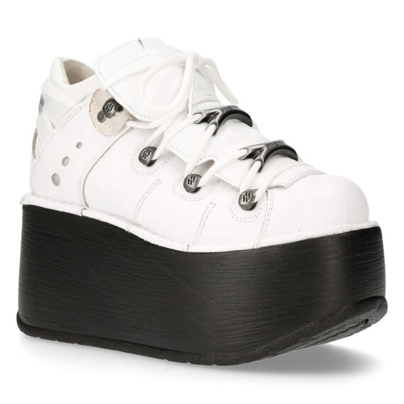 buty damskie NEW ROCK NAPA BLANCA, MARTE NEGRO [M-106N-S78]