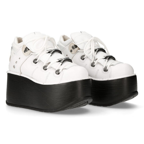 buty damskie NEW ROCK NAPA BLANCA, MARTE NEGRO [M-106N-S78]