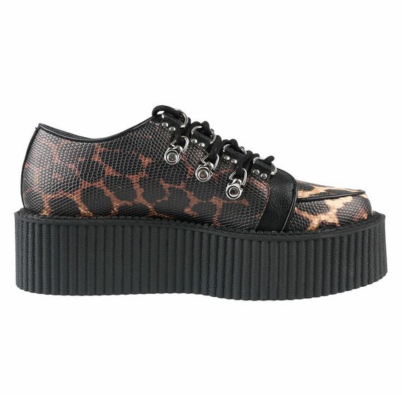 buty damskie creepers KILLSTAR - SCRATCHED OUT