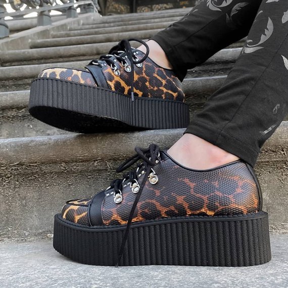 buty damskie creepers KILLSTAR - SCRATCHED OUT