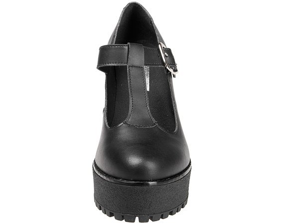 buty damskie na obcasie ALTERCORE czarne (LIZZY VEGAN BLACK)