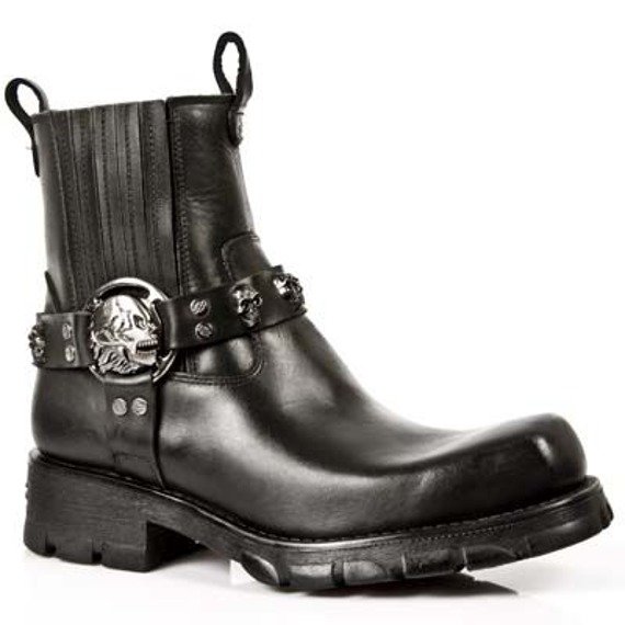 buty motocyklowe NEW ROCK ITALI NEGRO, MOTORCYCLE NEGRO  [7621-S1]