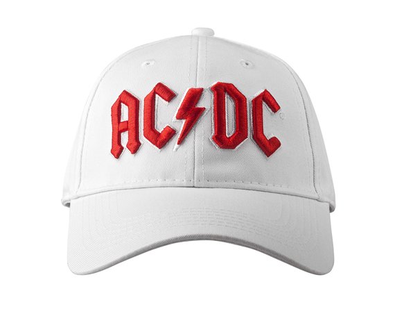 czapka AC/DC - LOGO WHITE