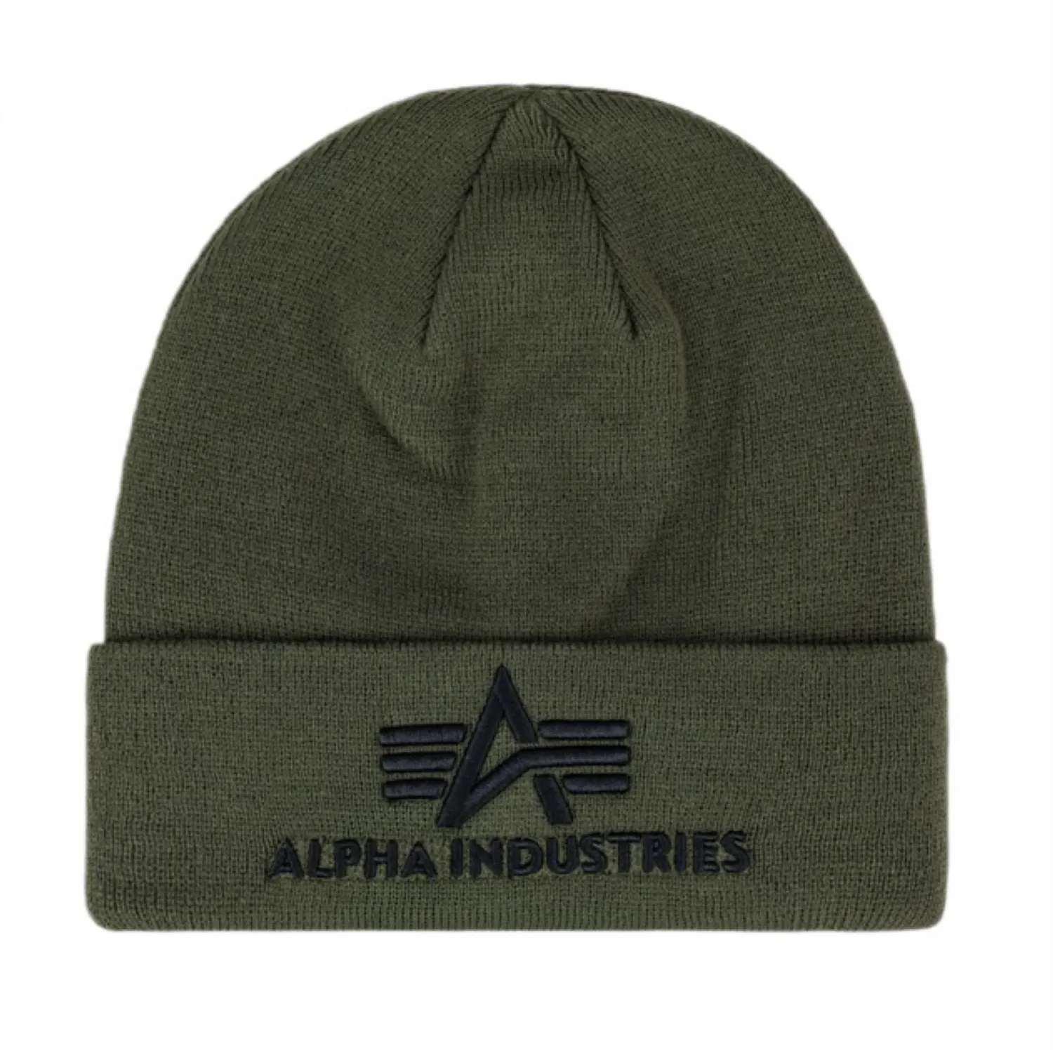 czapka ALPHA INDUSTRIES - 3D DARK GREEN