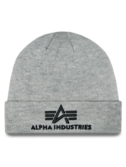 czapka ALPHA INDUSTRIES - 3D GREY