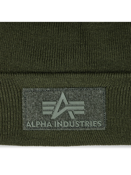 czapka ALPHA INDUSTRIES - VLC DARK GREEN