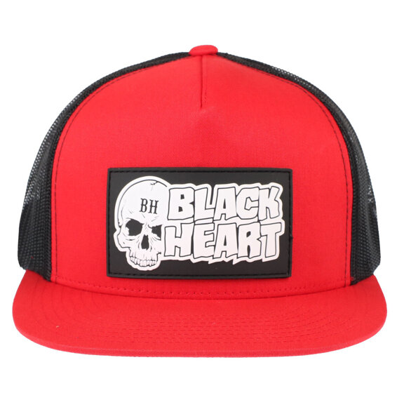 czapka BLACK HEART - DIRECT RED