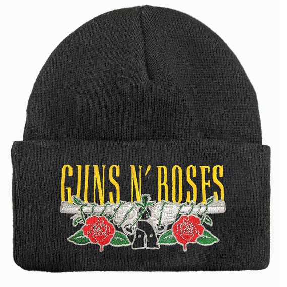 czapka GUNS 'N ROSES - GUN CREST, zimowa