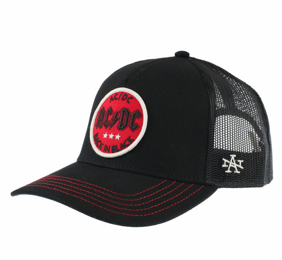 czapka trucker AC/DC - BACK IN BLACK