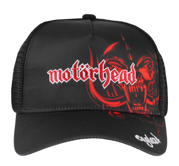 czapka trucker MOTORHEAD - ENGLAND RED WARPIG