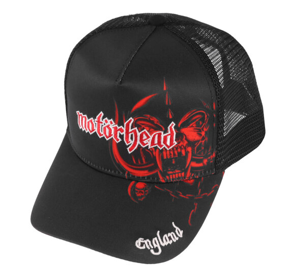 czapka trucker MOTORHEAD - ENGLAND RED WARPIG