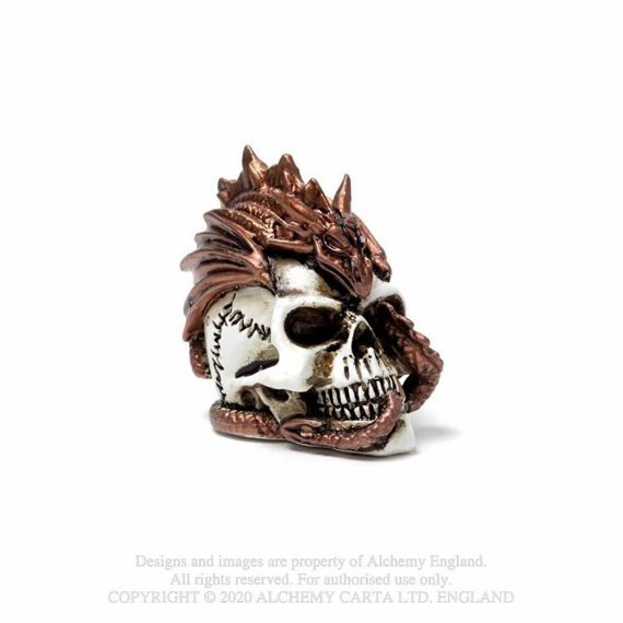 dekoracja DRAGON KEEPER SKULL