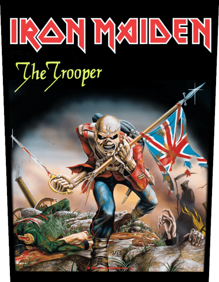 ekran IRON MAIDEN - THE TROOPER 