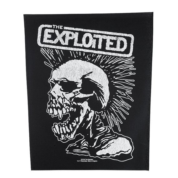 ekran THE EXPLOITED - VINTAGE SKULL