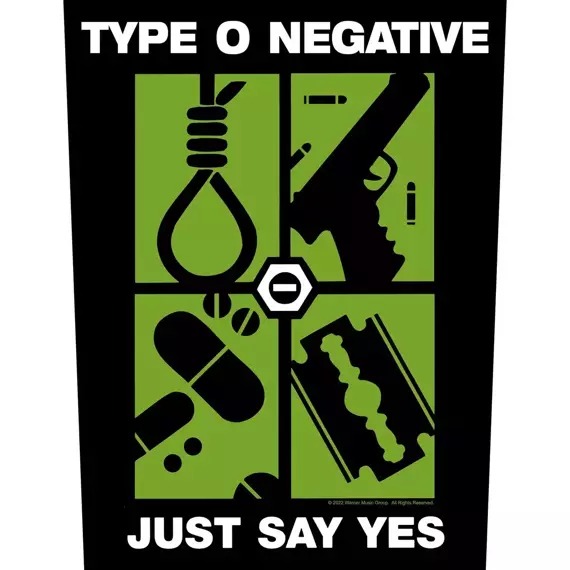 ekran TYPE O NEGATIVE - JUST SAY YES