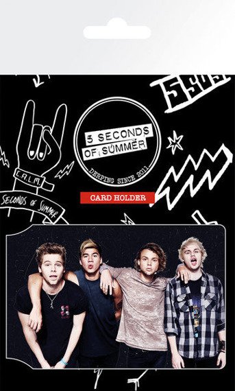 etui na kartę kredytową 5 SECONDS OF SUMMER - BAND