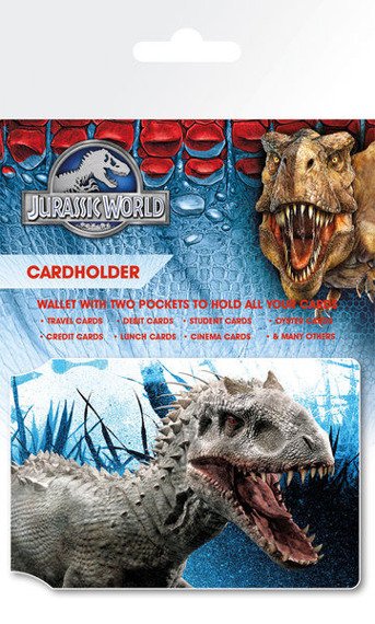 etui na kartę kredytową JURASSIC WORLD - INDOMINUS REX