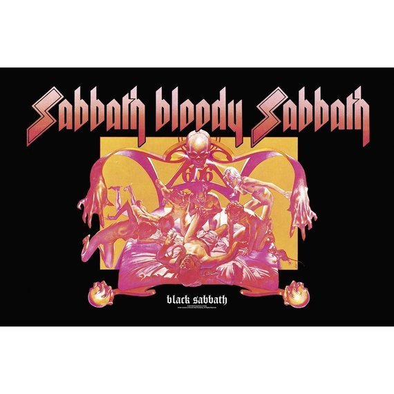 flaga BLACK SABBATH - SABBATH BLOODY SABBATH 