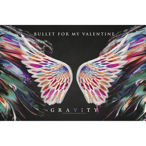 flaga BULLET FOR MY VALENTINE - GRAVITY 