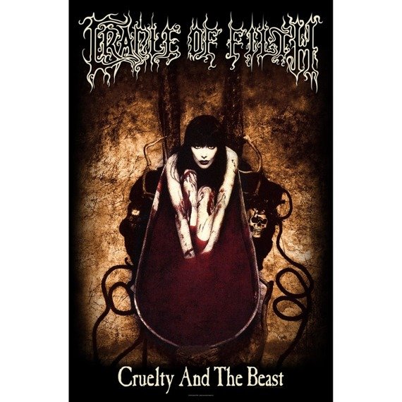 flaga CRADLE OF FILTH - CRUELTY AND THE BEAST